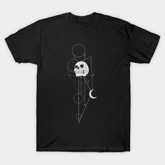 Geometric Skull T-Shirt by Juliet & Gin